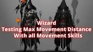 Testing Maximum Movement Distance with All Mobility Skill for Wizard - Black Desert Mobile Kr