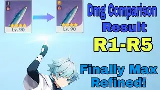 Luxurious Sea-Lord R1 To R5! Also My Chongyun Build | Chongyun Build | Genshin Impact 2.1