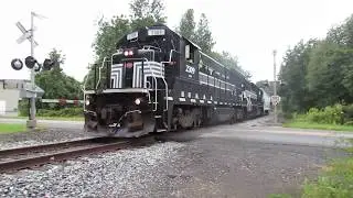 Finger Lakes Railway GC-2 Heads east to Geneva yard