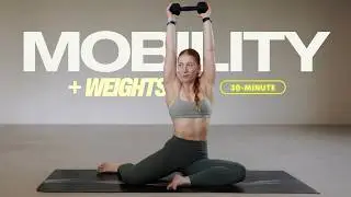 Full Body Mobility Flow With Dumbbells (No Repeats)