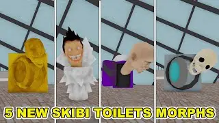 [👀NEW] Scary Toilets Morphs !SKIBI TOILETS MORPHS! ALL NEW MORPHS UNLOCKED! ROBLOX!