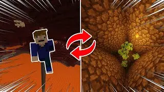 Minecraft But, We Swap Places Every 5 Minutes... (Death Swap)