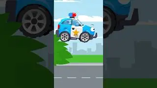Полицейская Машина 🚓 Зимние Гонки ❄️ 