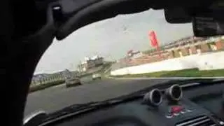Smart Roadster vs Porsche. Brands Hatch.