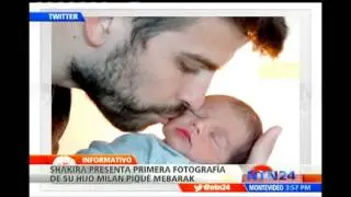Shakira hace pública la primera imagen de su hijo Milán Piqué