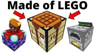 I Made Minecraft out of LEGO...