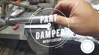 Race Tech part 2 Fork Gold Emulator damper rod modification for Harley Davidson Fatbob