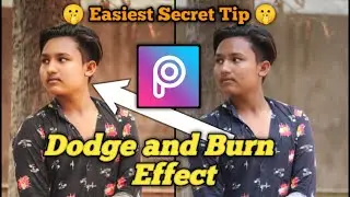 PicsArt Dodge and Burn effect Tutorial Step By Step | shine and glow effect | sahilsaha_editing