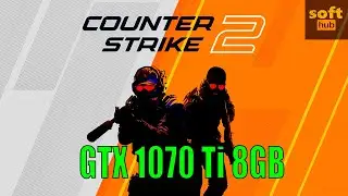 NVIDIA GEFORCE GTX 1070 Ti 8GB Gaming Test: COUNTER STRIKE 2 in 2024