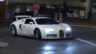 Supercar Nightlife in Monaco 2024 - Chiron Pur Sport, F12 TDF, 918 Spyder, Batmobile, Veyron, SP2...