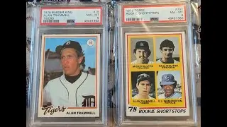 1978 Topps Rookie Cards of Detroit Tigers from Burger King – VR for  @scootscollectibles
