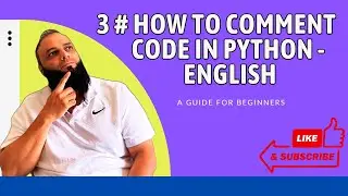 3 # How to comment code in Python - English