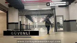 Hızlı Pvc Katlanır Branda Kapı - Türkay Otomatik Kapı