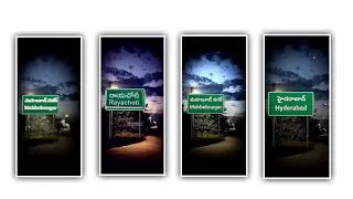 ⚡Trending My Village Name video editing in Alight Motion Instagram trending video editing