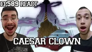 CAESAR MOSTRANDO QUEM REALMENTE É - One Piece Episódio 589 REACT