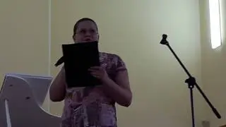 Д.Н.Зарубина читает стихотворение 