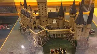 Giant LEGO Hogwarts Castle At The LEGO Store!