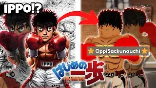 HAJIME NO IPPO IN BOXING BETA (ROBLOX)