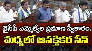 YSRCP MLAs in Assembly : PDTV News