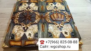 Шикарные пацанские нарды🎲🎲 & Пиратские шахматы 🏴‍☠️ РУЧНАЯ РАБОТА