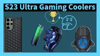 Best Cooler for Gaming on Samsung S23 ULTRA | Wildlife Stress, Genshin Impact Test