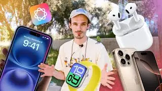 Hands-on with the iPhone 16, Apple Watch Series 10 and new AirPods 4!