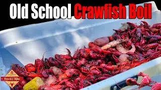 Traditional Old School Crawfish Boil
