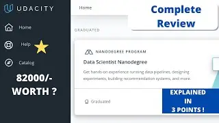 Udacity Data Scientist Nanodegree program Complete review | Certificate vs Skill?