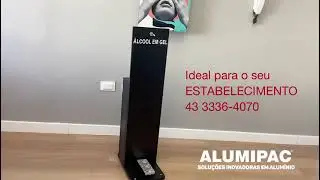 Totem Álcool Gel 5 l Compacto - Alumipac