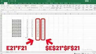 What is the diffference between relative references and absolute references in formulas in Excel