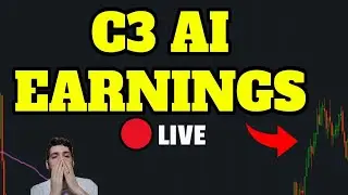 🔴WATCH LIVE: C3AI EARNINGS CALL 5PM | C3 AI FULL REPORT & CALL