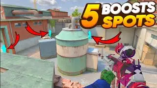 5 Boost Spots on New RUST Map Pt 1 | STANDOFF 2 NEW UPDATE REFORGED