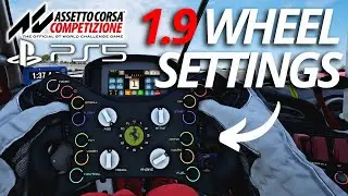 ACC on PS5: My Wheel Settings after the 1.9 Update + FOV