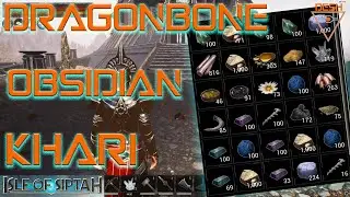 DRAGONBONE/OBSIDIAN/KHARI STEEL/STAR METAL+ Isle of Siptah How to Convergence Traps | Conan Exiles