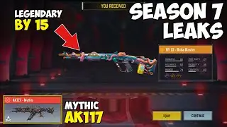 Mythic AK117? All Legendary Guns | Season 7 Battle Pass | COD Mobile | CODM