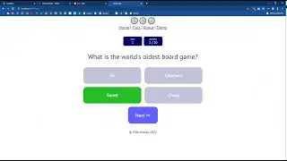 SP21 Web Apps: 14 - Building the React Quiz Game - TriviaItem