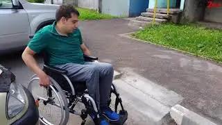 Wheelchair Curb Fail