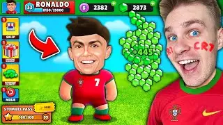 *CRISTIANO RONALDO* ⚽️ będzie miał ORYGINALNY (WŁASNY SKIN) lub MAPĘ 🇵🇹 w Stumble Guys?! 😱