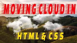 cloud animation in html css || VICKEY TECHNICAL