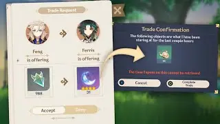 HOW I CREATED THE TRADING SYSTEM IN GENSHIN IMPACT