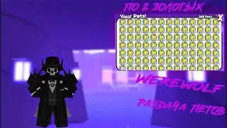 СТРИМ PET SIMULATOR X  ЖДУ ОБНОВУ РАЗДАЧА ЗОЛОТЫХ ПЕТОВ