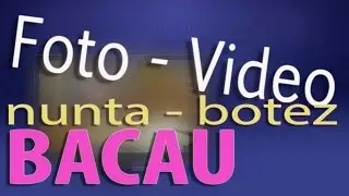 Fotografie filmare nunta, botez, cununie civila, fotograf, cameraman Bacau la cel mai bun pret