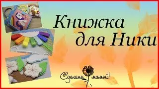 Развивающая книжка # Для Ники #  Developing book # Quiet book