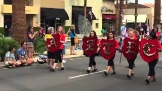 PDHS Marching Aztecs Palm Desert Golf Cart Parade