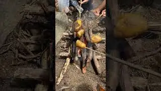 Помните, как летом готовили КАРТОШКУ НА КОСТРЕ #food #recipe #cooking #potato