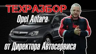 Opel Antara. TECHNICAL DISMANTLING from the Auto Service Director