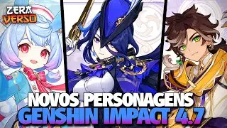 CLORINDE, SIGEWINNE E SETHOS ANUNCIADOS! CONHECENDO A LORE DOS PERSONAGENS DA 4.7 | GENSHIN IMPACT