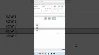 Shortcut Key For Insert Row In Excel