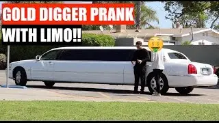 Limousine Gold Digger Prank | UDY Pranks 2017