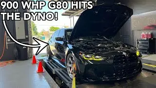 875WHP G80 M3 DYNO+STREET PULLS W/ @MADDETAILING